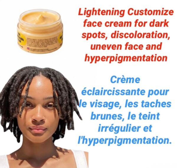 Customized Face Cream for Whitening / Lightening