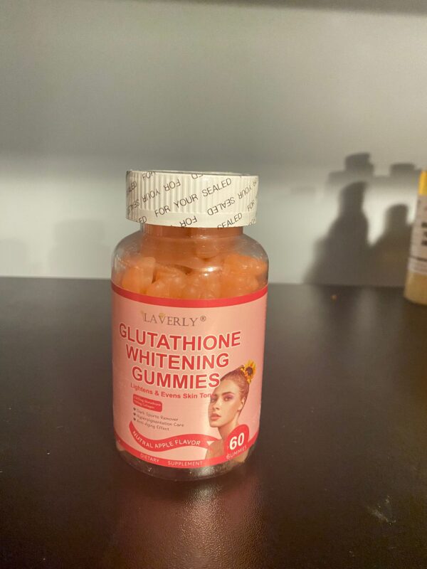 Glutathione whitening gummies 1 bottle (60 gummies one month supply)