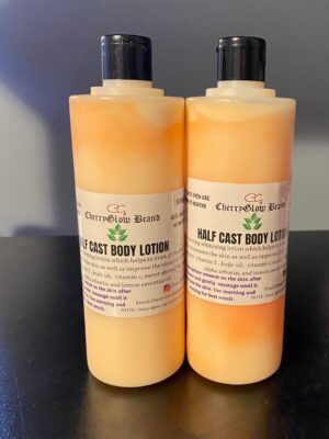 Super lightening half cast body lotion 500ml x2