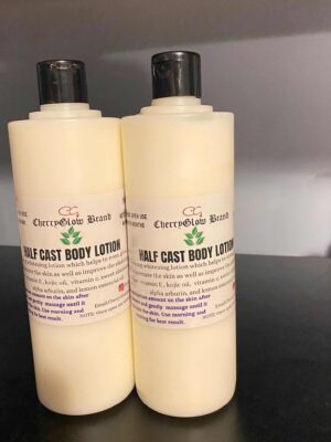 half castx2 Super lightening half cast body lotion 500ml x2