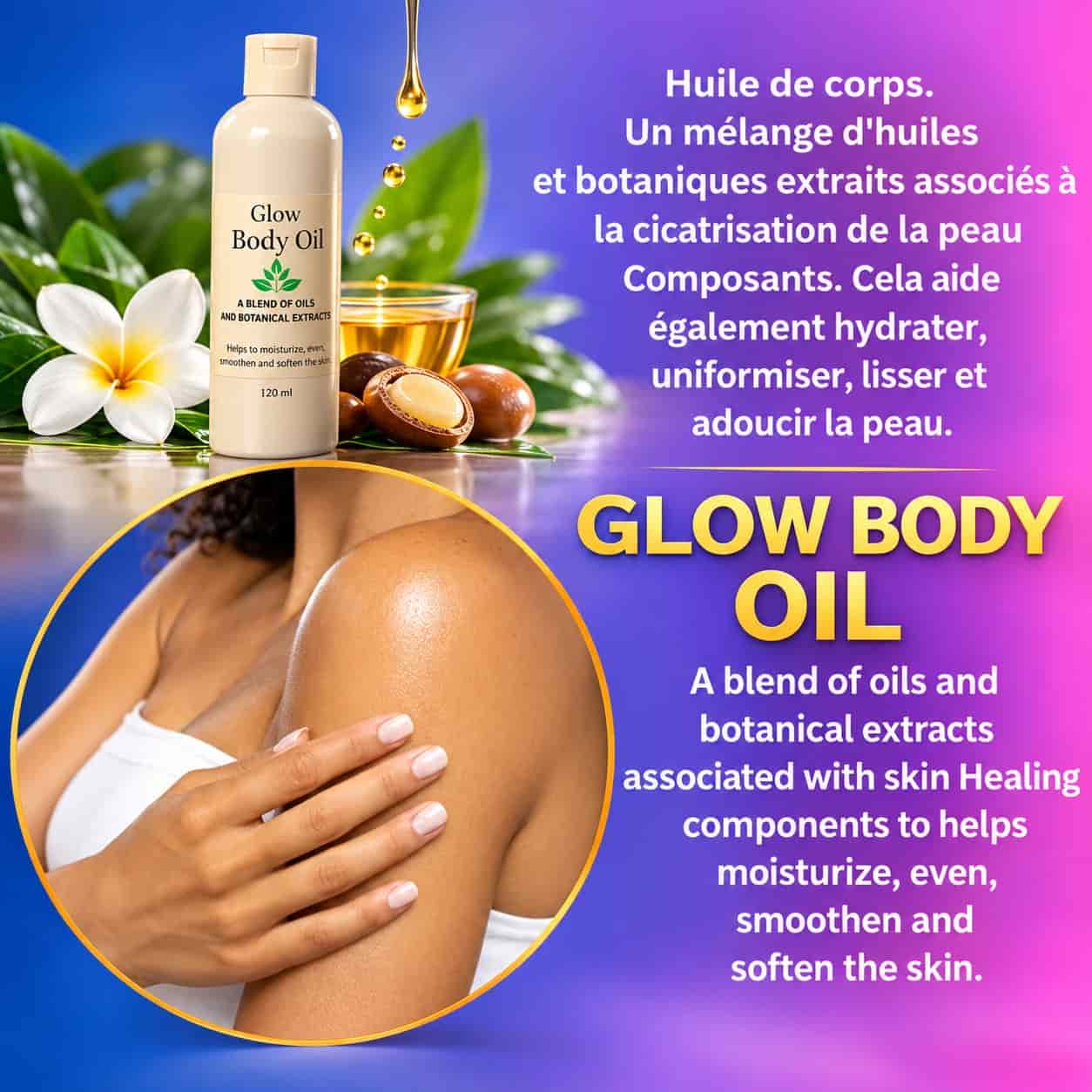 Glow body oil 300ml